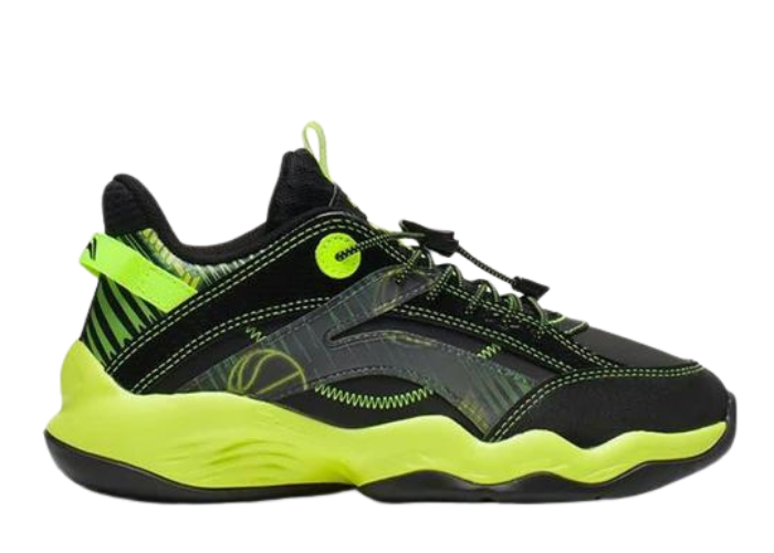 Li-Ning Primary 2.5 Black Green (GS) - YKBS052-17 Raffles & Where